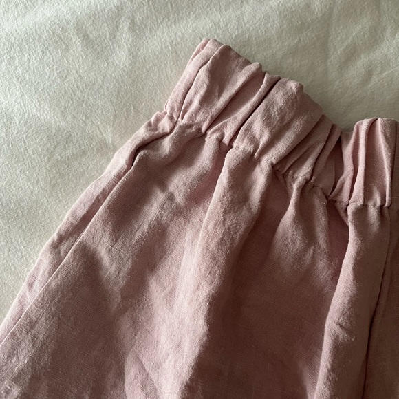100% linen handmade shorts - Picture 2 of 4